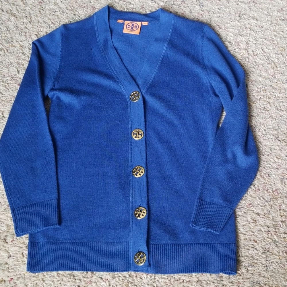 Tory Burch simone cardigan. Girls XL!